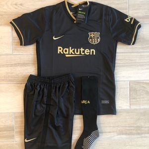 Kids Kit Barcelona soccer set Nike Barça